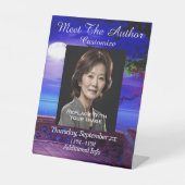 Signe De Table Rencontrez L'Auteur Lune Eau (Recto)