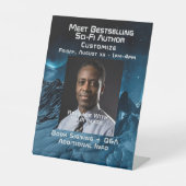 Signe De Table Rencontrez Le Thème SciFi De L'Auteur (Recto)