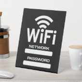 Signe De Table Réseau Wi-Fi (In SItu)