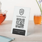 Signe De Table Réseau Wifi | Analyse du code QR blanc pour vous c (In SItu)