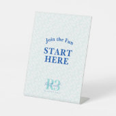 Signe De Table Retraite de luxe personnalisable Événement d'entre (Recto)