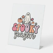 Signe De Table Retro Halloween (Recto)