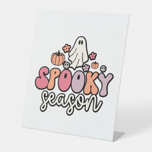 Signe De Table Retro Halloween (Recto)