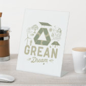 Signe De Table Rêve vert (In SItu)