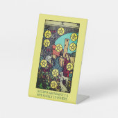 Signe De Table Riches Et Abondants | Dix de Pentacles Carte Tarot (Recto)