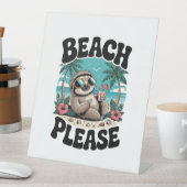 Signe De Table Roatan Honduras Sloth Summer (In SItu)