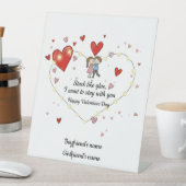 Signe De Table Romantic want to stay with you (In SItu)