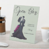 Signe De Table Romantique gothique amoureux Élégante table de mar (In SItu)