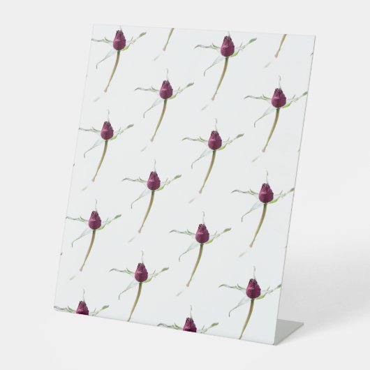 Signe De Table Rose Buds,  (Recto)