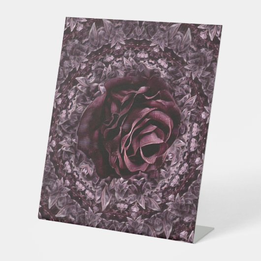 Signe De Table Rose Mandala (Recto)