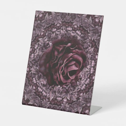 Signe De Table Rose Mandala (Recto)