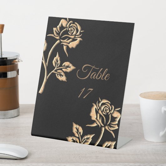 Signe De Table Rose or simple (In SItu)