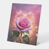 Signe De Table Rose rose rose (Recto)