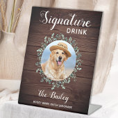 Signe De Table Rustique Mariage Signature Boissons Animaux de com