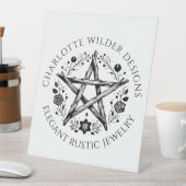 Signe De Table Rustique Wiccan Pagan Jewelry Designer (In SItu)