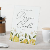 Signe De Table Sa Fête des mariées des Cartes de Recette Squeeze (In SItu)