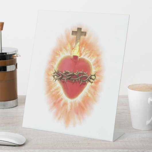 Signe De Table Sacré Coeur de Jésus (In SItu)