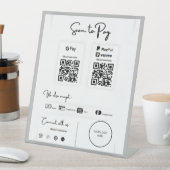 Signe De Table Sacrer pour payer (In SItu)