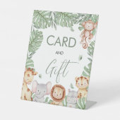 Signe De Table Safari Cards and Gifts Sign (Recto)