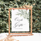 Signe De Table Sage Green Botanical Cards & Gifts Wedding Table