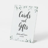 Signe De Table Sage Green Eucalyptus Green Cartes Et Cadeaux (Recto)