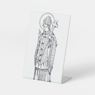Signe De Table Saint Deiniol Abbé et évêque