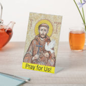 Signe De Table Saint Francis of Assisi Sign (In SItu)