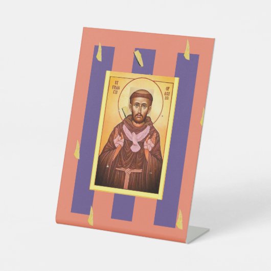 Signe De Table Saint François d'Assise (Recto)