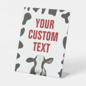 Signe De Table Saint-Vache rouge 1er anniversaire (Recto)