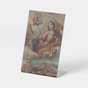 Signe De Table Sainte-Barbe Vierge et martyre