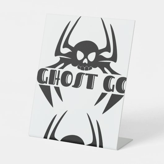Signe De Table Saison Éffrayante de Ghost Go (Recto)