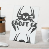 Signe De Table Saison Éffrayante de Ghost Go (In SItu)