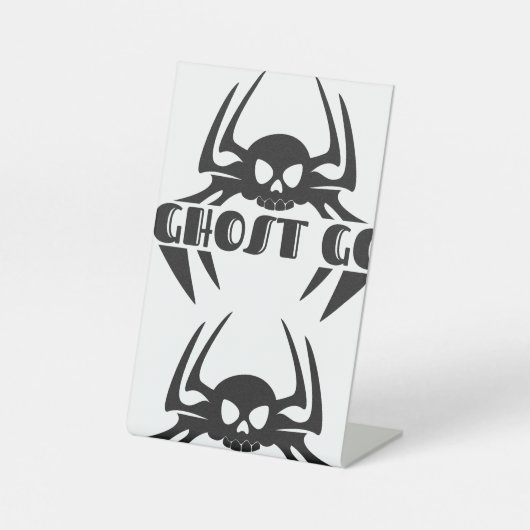 Signe De Table Saison Éffrayante de Ghost Go (Recto)