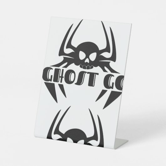 Signe De Table Saison Éffrayante de Ghost Go (Recto)