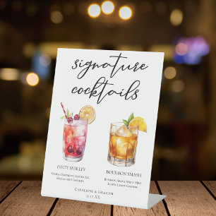 Signe De Table Sale Shirley Bourbon Smash Signature Cocktails