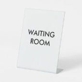 Signe De Table Salle d'attente (Recto)