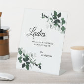 Signe De Table Salle de bain Neutre Mariage Botanique (In SItu)