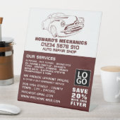 Signe De Table Sangria classique, mécanique automobile/réparation (In SItu)