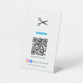 Signe De Table Scan de promotion commerciale pour salon à payer (Recto)