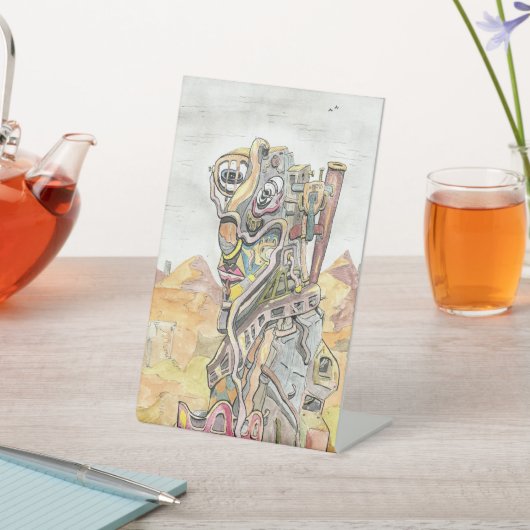 Signe De Table Scavenger (In SItu)