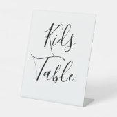 Signe De Table Script Calligraphie Réservé Mariage de table pour  (Recto)