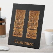 Signe De Table Sculpture Gold Tiki Thunder_Cove (In SItu)