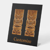 Signe De Table Sculpture Gold Tiki Thunder_Cove (Recto)