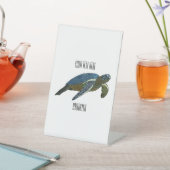 Signe De Table Sea turtle cartoon (In SItu)
