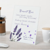 Signe De Table Serene Provence Lavender Floral Wedding (In SItu)
