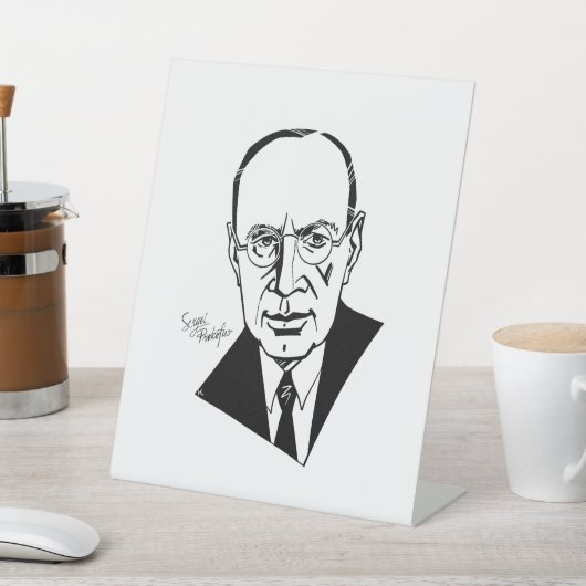 Signe De Table Sergei Prokofiev (In SItu)