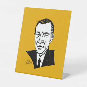 Signe De Table Sergei Rachmaninoff