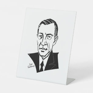 Signe De Table Sergei Rachmaninoff