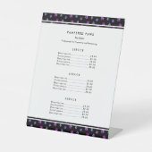 Signe De Table Service de salon professionnel pour animaux de com (Recto)