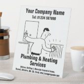 Signe De Table Services de plomberie et de chauffage Conception d (In SItu)